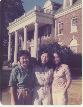 Toby (left), Kam (middle) and Ho Wai-On (right) in Oregon